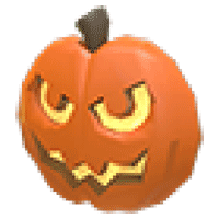 Halloween Orange Pumpkin Flying Disc  - Common from Halloween 2021